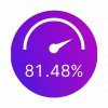 81% transparent